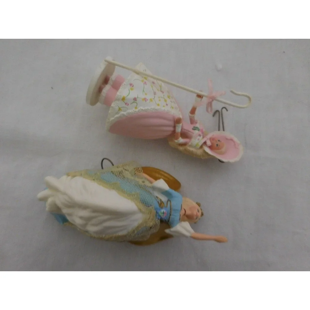 Hallmark Keepsake Ornament 1998 Barbie Little Bo‎ Peep + Barbie Angel